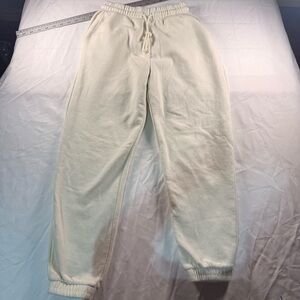 Zara Cream Track Pants